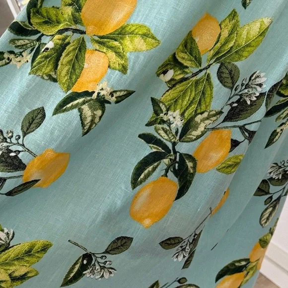 Linen J.Jill lemon 🍋 Dress S - Picture 6 of 12